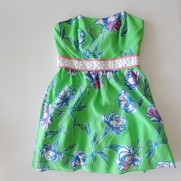 Lilly Pulitzer Strapless Dress size 8